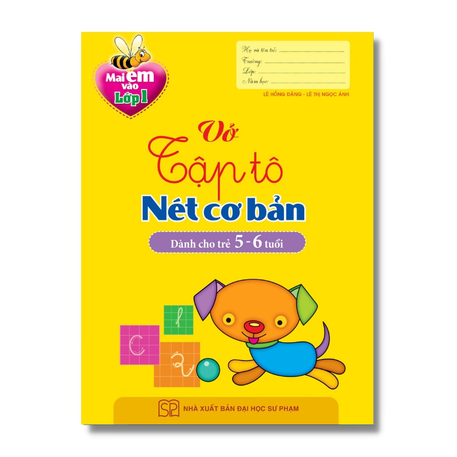 mai em vào lớp 1 - dành cho trẻ 5-6 tuổi (bộ túi 9 cuốn) (tái bản 2024) - Ảnh 3