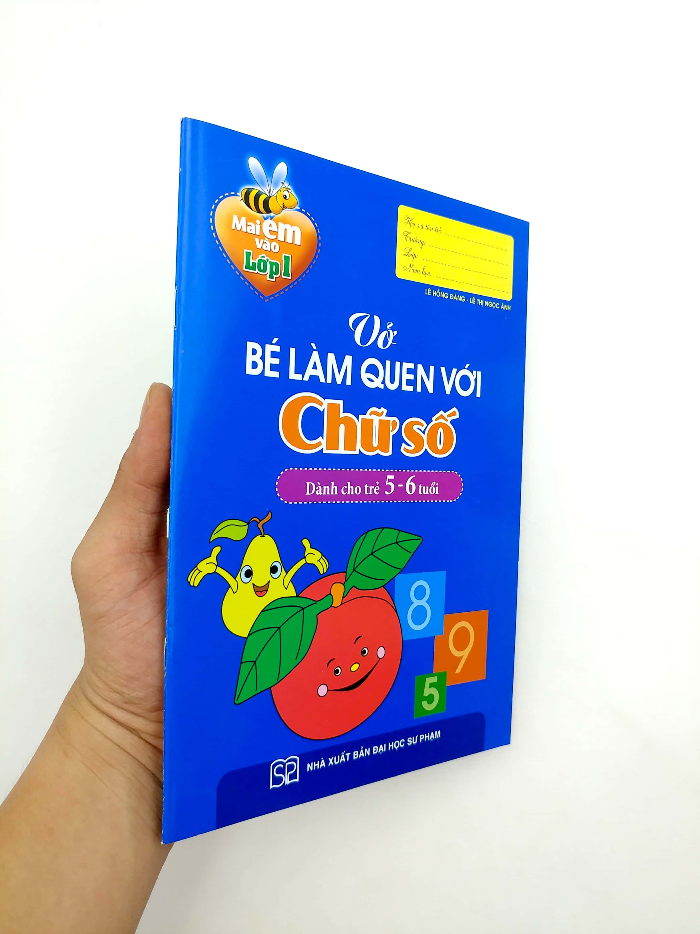 mai em vào lớp 1 - vở bé làm quen với chữ số (5-6 tuổi) - Ảnh 7