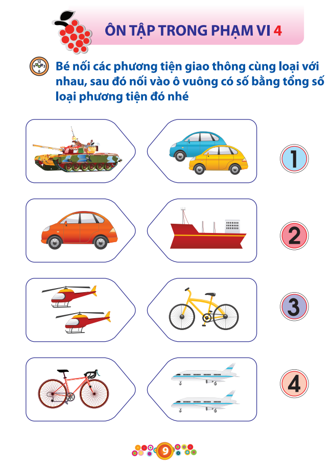 mai em vào lớp 1 - vở bé làm quen với toán (dành cho bé từ 4-5 tuổi) (tái bản 2021) - Ảnh 10