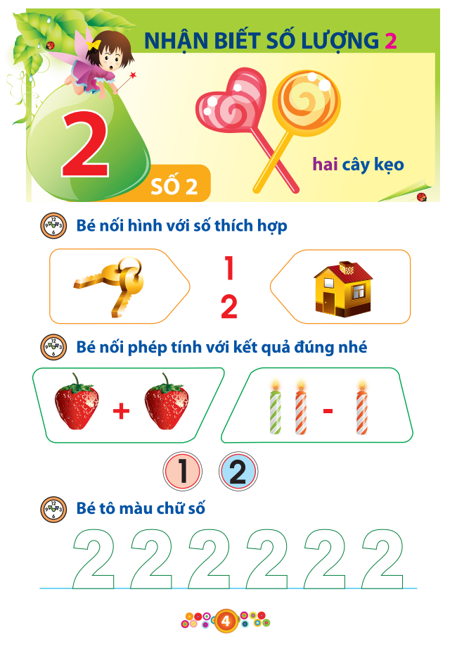 mai em vào lớp 1 - vở bé làm quen với toán (dành cho bé từ 4-5 tuổi) (tái bản 2021) - Ảnh 5