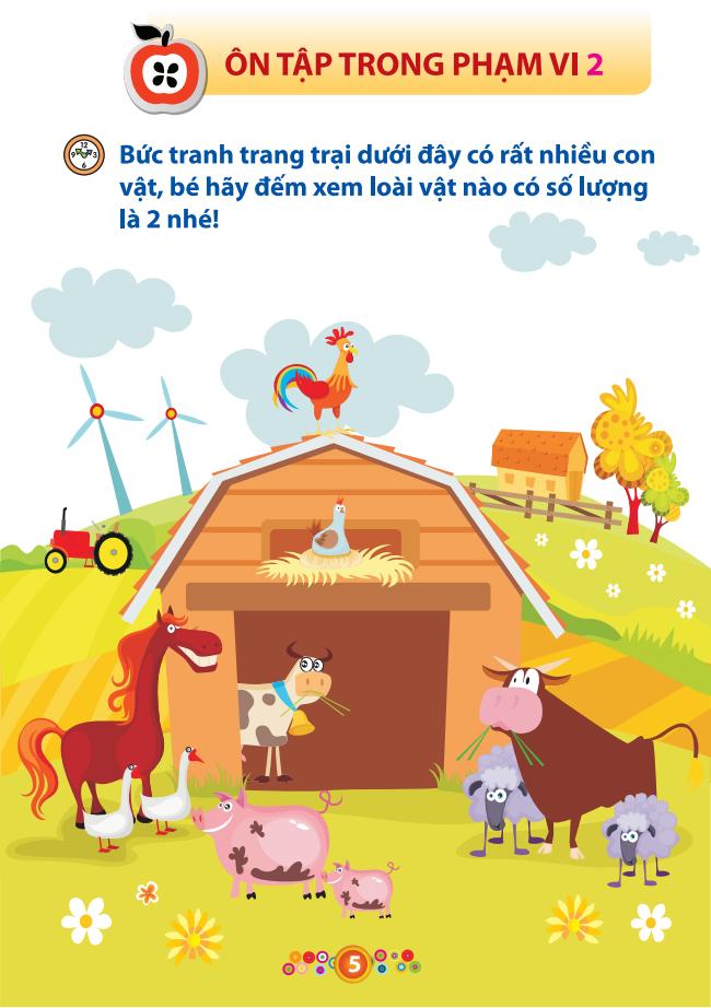 mai em vào lớp 1 - vở bé làm quen với toán (dành cho bé từ 4-5 tuổi) (tái bản 2021) - Ảnh 6