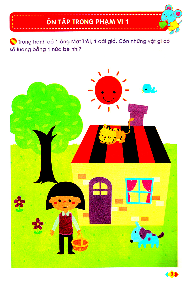 mai em vào lớp 1 - vở bé làm quen với toán (dành cho trẻ mẫu giáo) - Ảnh 4