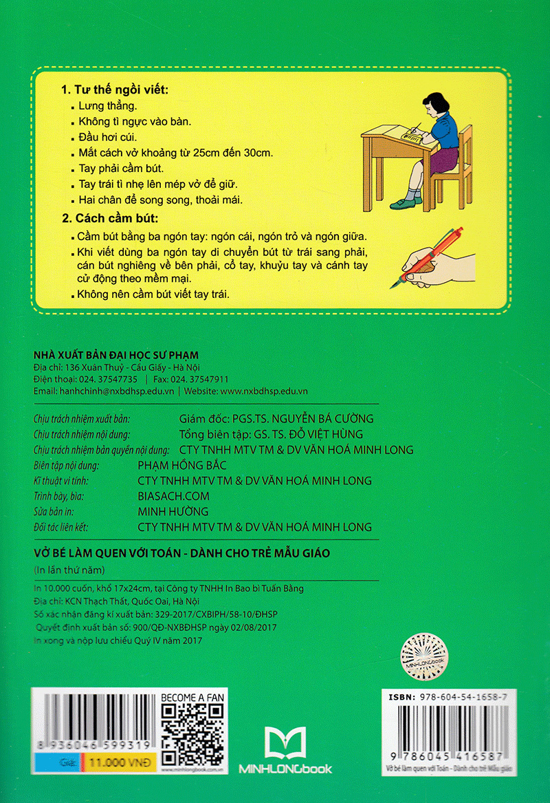 mai em vào lớp 1 - vở bé làm quen với toán (dành cho trẻ mẫu giáo) - Ảnh 8