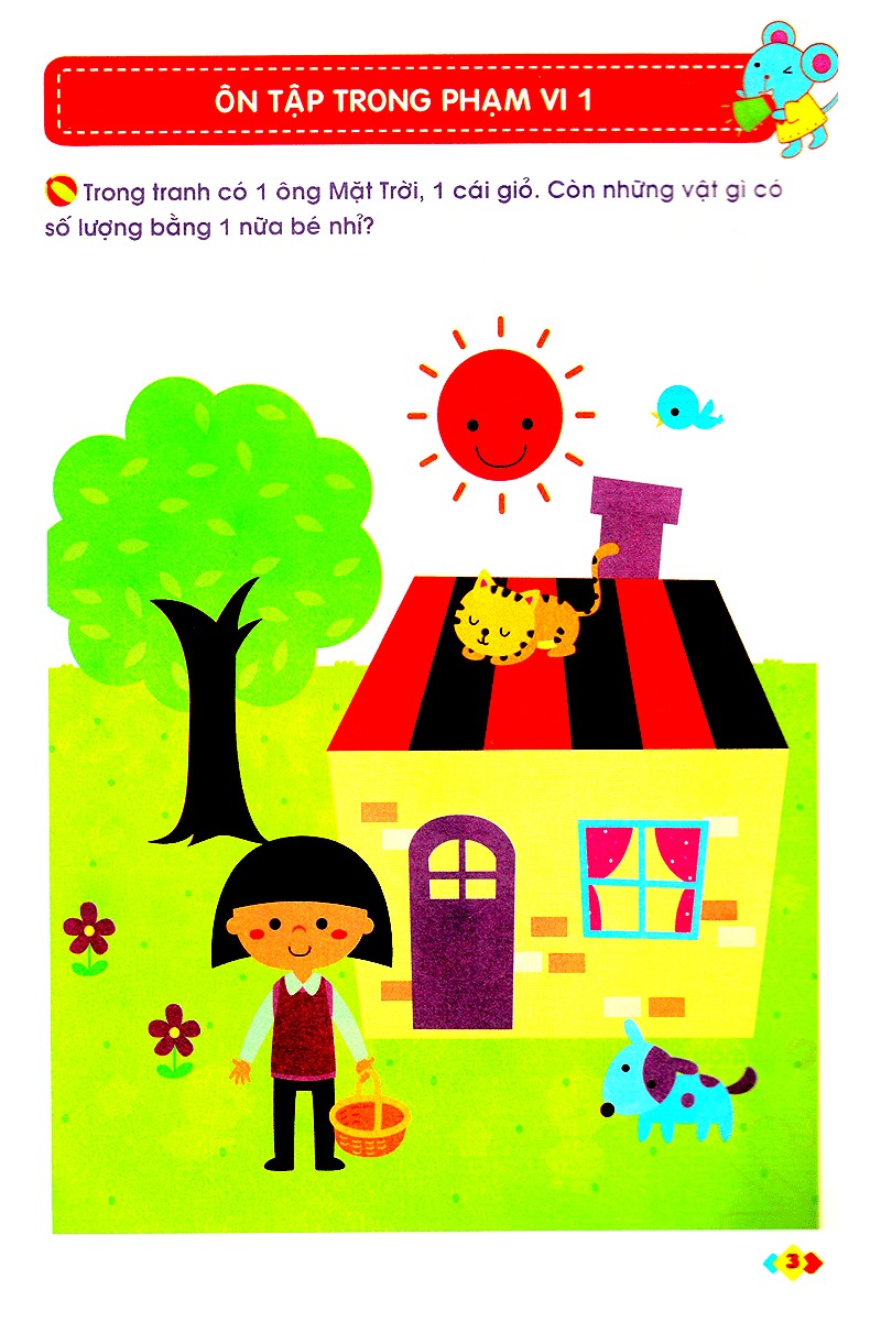 mai em vào lớp 1 - vở bé làm quen với toán - dành cho trẻ mẫu giáo (tái bản 2024) - Ảnh 3