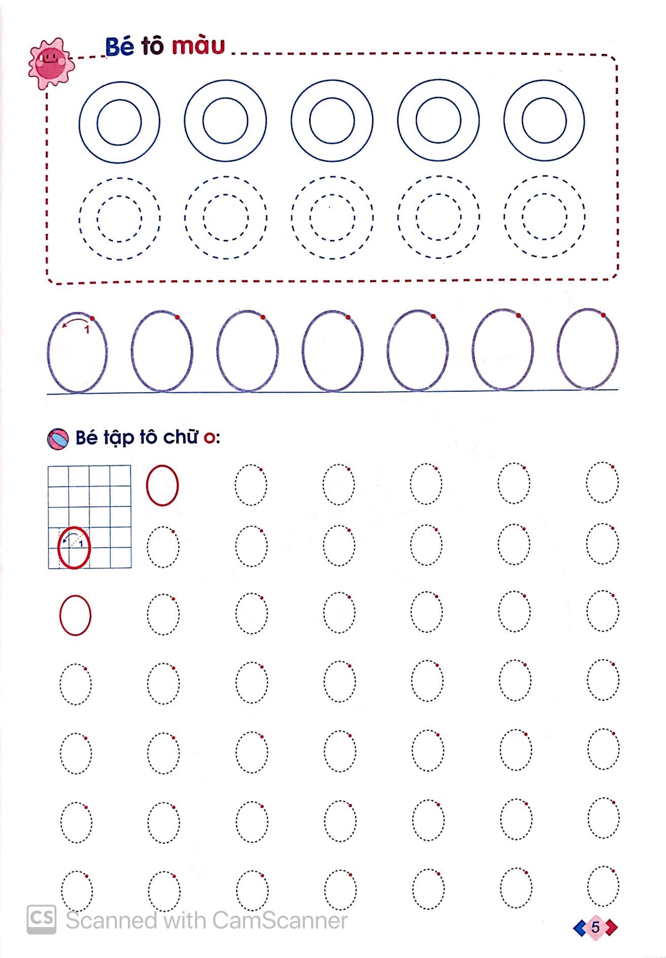 mai em vào lớp 1 - vở tập tô chữ cái - tập 1 (dành cho trẻ mẫu giáo) (tái bản 2024) - Ảnh 5