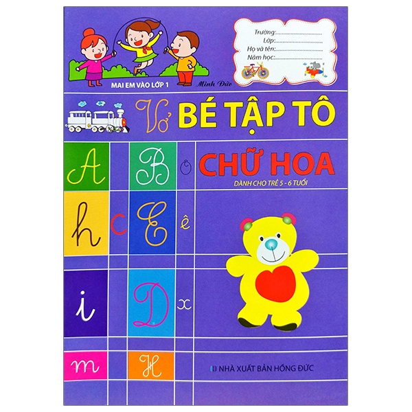 mai em vào lớp 1 - vở tập tô chữ hoa - Ảnh 2