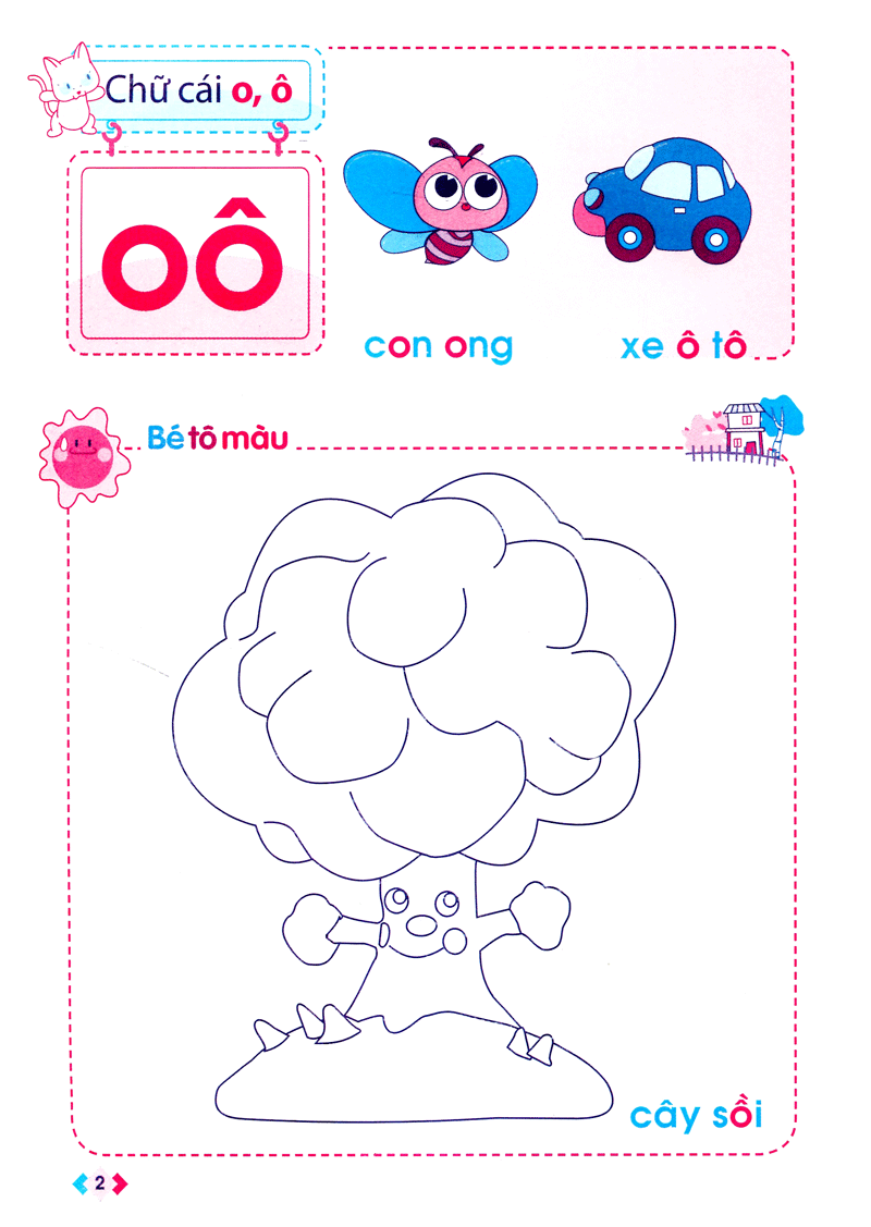 mai em vào lớp 1 - vở tập tô chữ mẫu giáo (dành cho trẻ 5 - 6 tuổi) - Ảnh 3