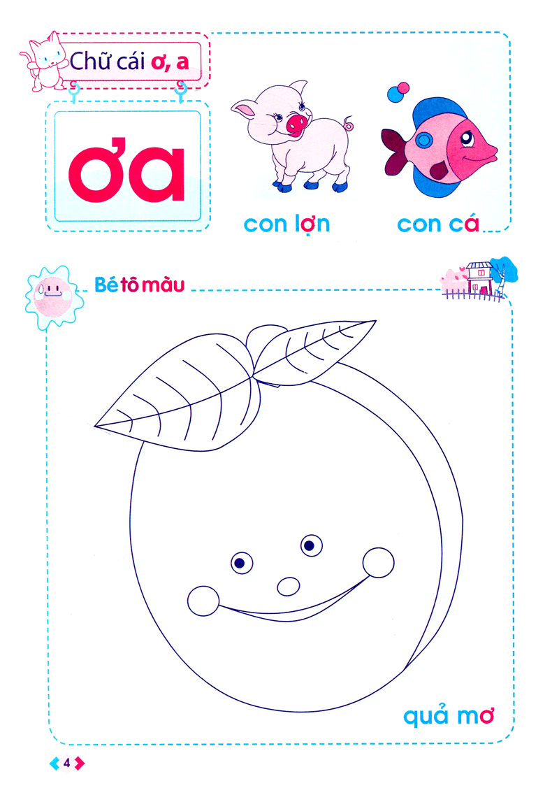 mai em vào lớp 1 - vở tập tô chữ mẫu giáo (dành cho trẻ 5 - 6 tuổi) - Ảnh 5