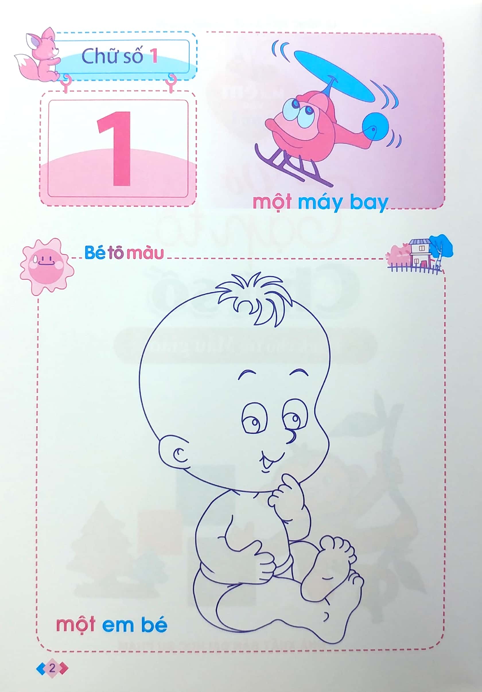 Mai Em Vao Lop 1 - Vo Tap To Chu So (Danh Cho Tre Mau Giao) - Ảnh 2