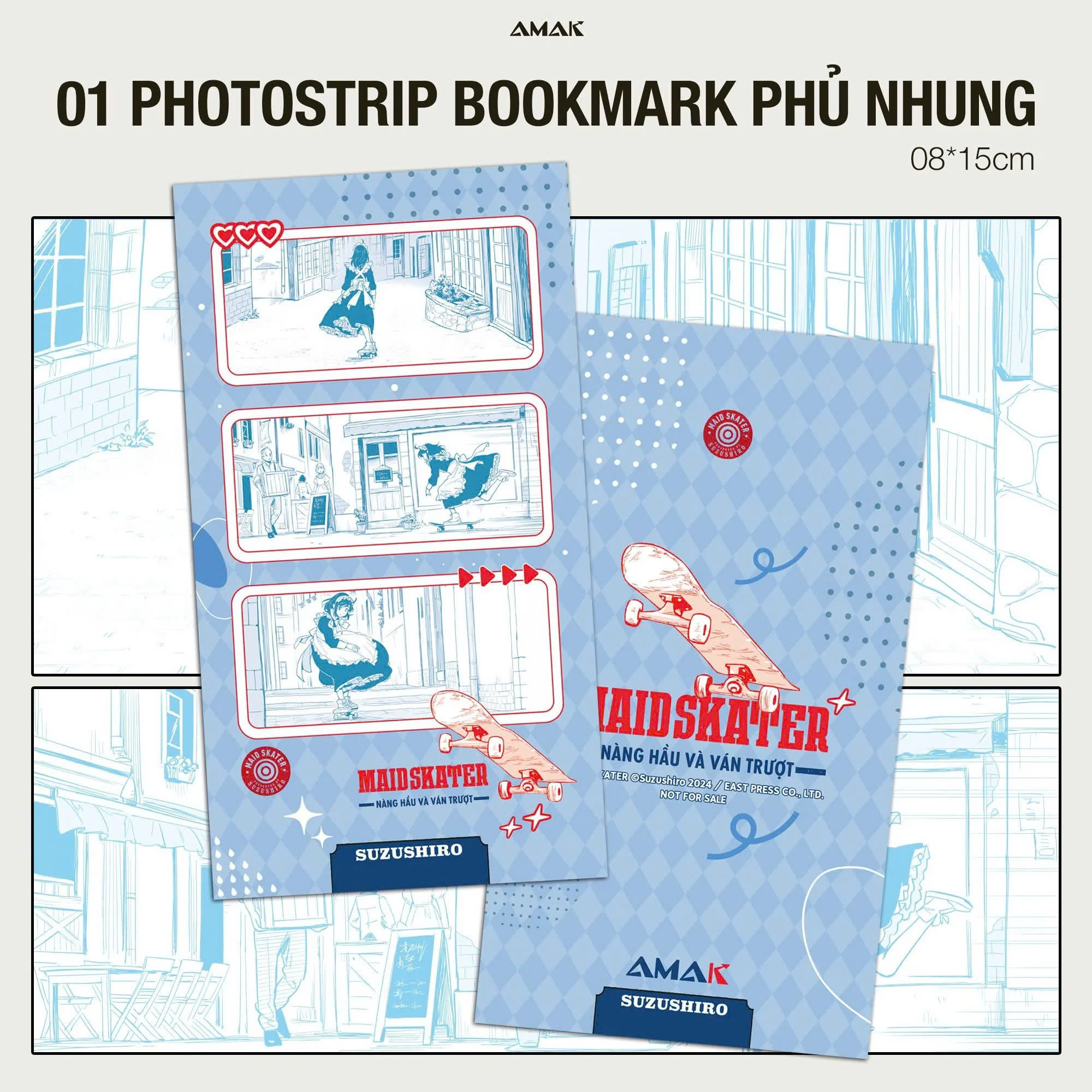 Maid Skater - The Skateboard Is A Symbol Of The Maid - Nàng Hầu Và Ván Trượt - Tặng Kem Bìa Áo + Photostrip Bookmark - Ảnh 3