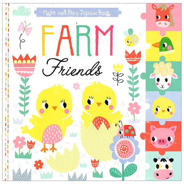 make and play jigsaw book: farm friends - Ảnh 2