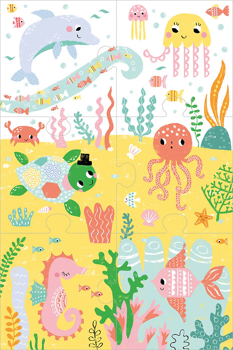 make and play jigsaw: ocean friends - Ảnh 4