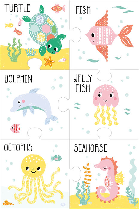 make and play jigsaw: ocean friends - Ảnh 5