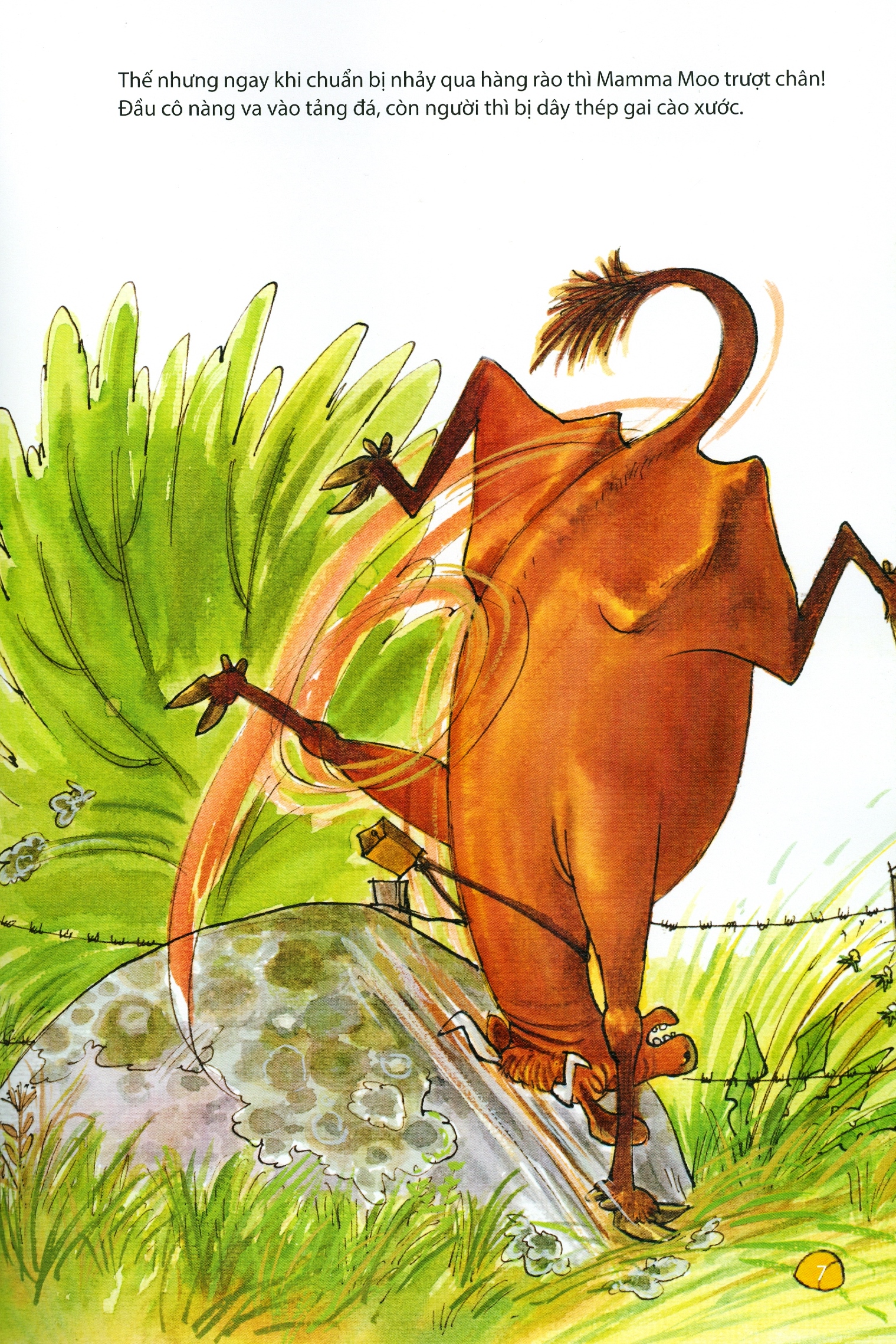 mamma moo và chú quạ rắc rối - mamma moo bị thương - Ảnh 6