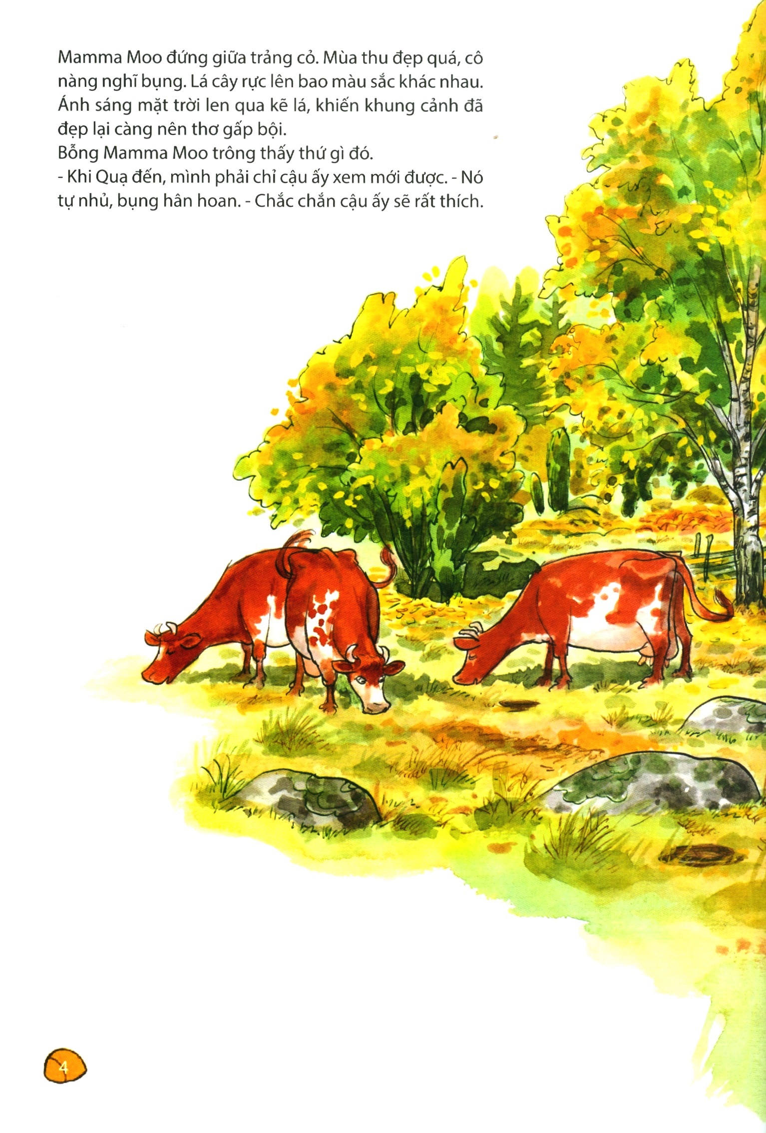 mamma moo và chú quạ rắc rối - mamma moo dựng chòi - Ảnh 3