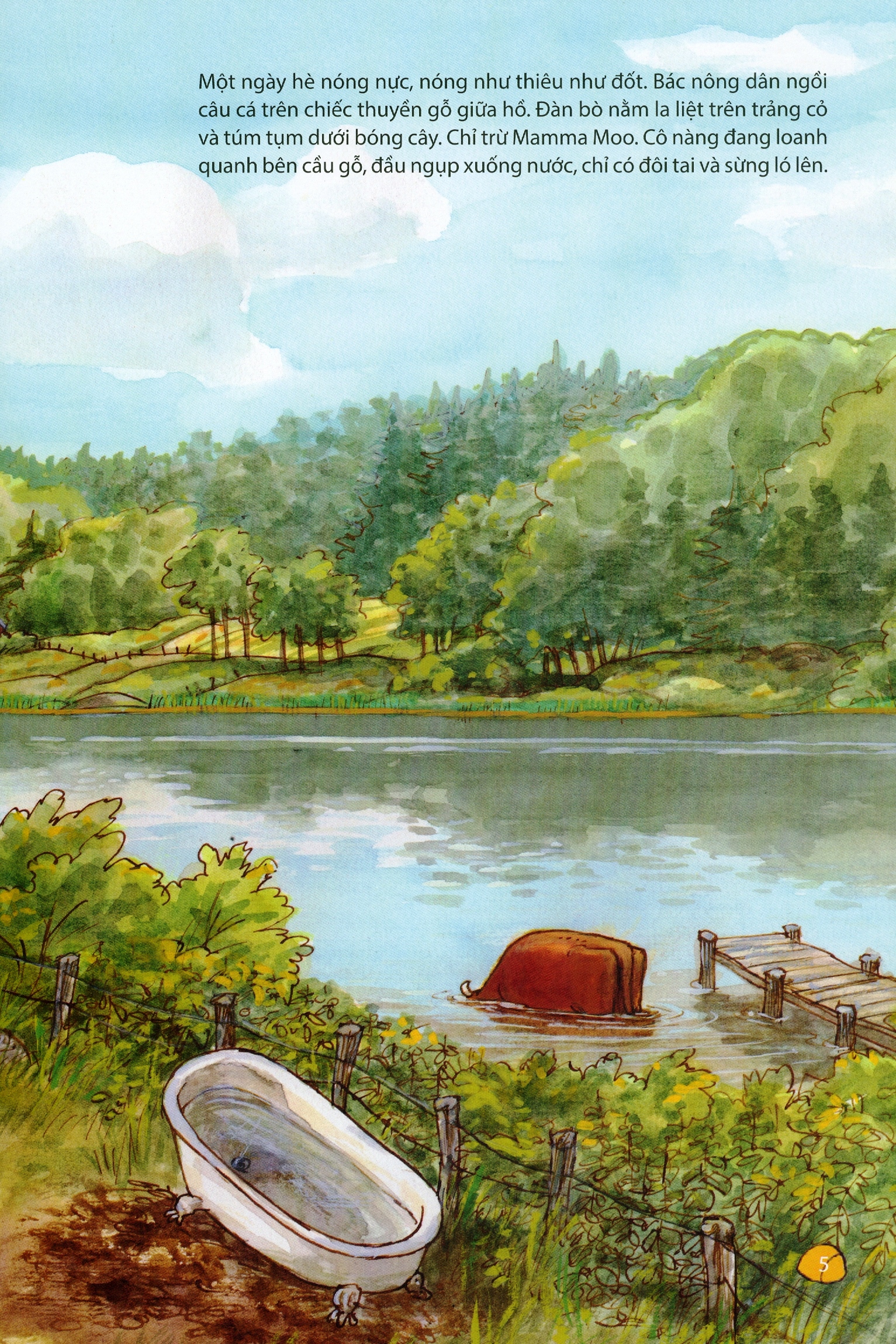 mamma moo và chú quạ rắc rối - nhanh lên nào, mamma moo! - Ảnh 4