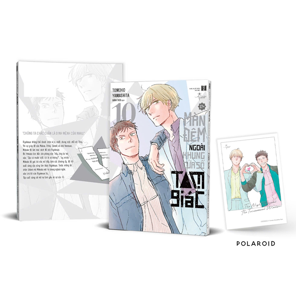 màn đêm ngoài khung cửa sổ tam giác - tập 10 - tặng kèm polaroid giấy ngọc trai