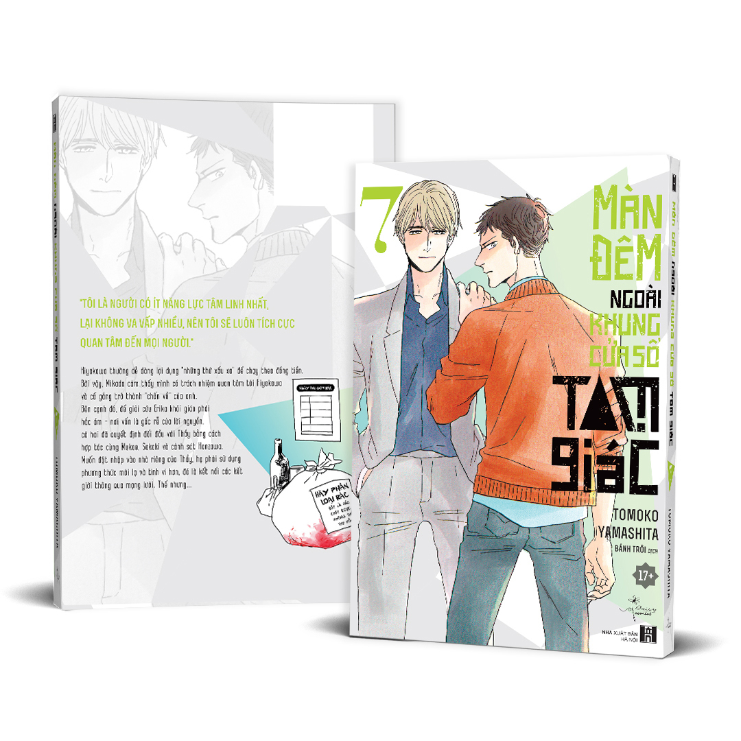 màn đêm ngoài khung cửa sổ tam giác - tập 7 - tặng kèm polaroid giấy ngọc trai - Ảnh 2