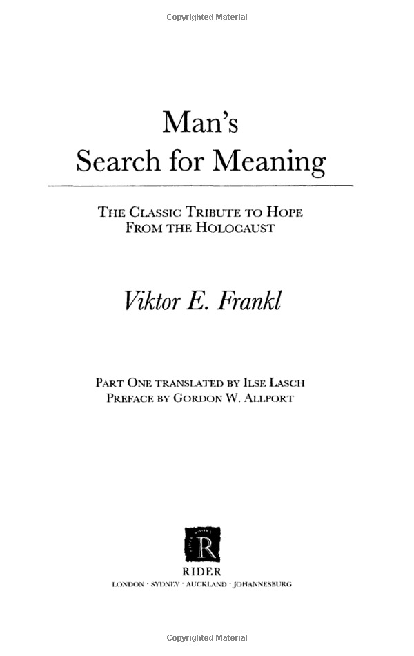 man's search for meaning - Ảnh 4