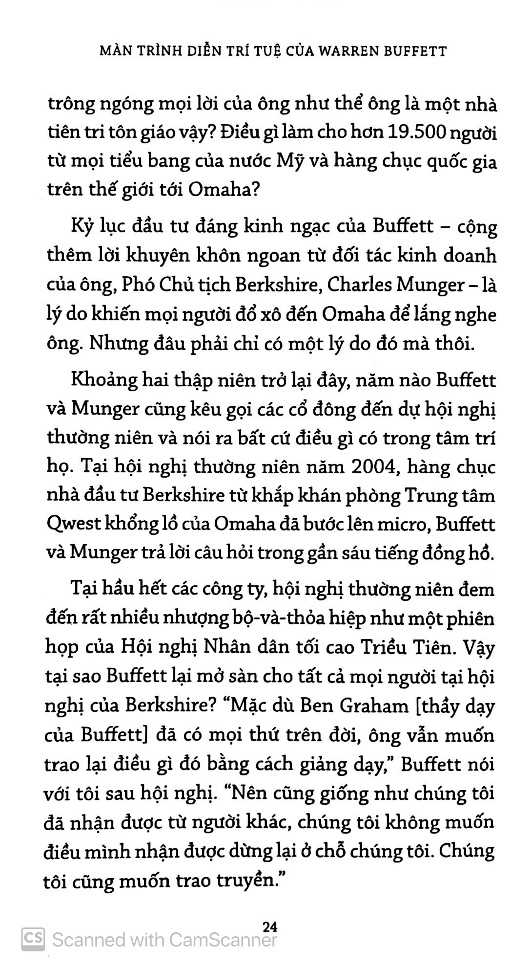 màn trình diễn trí tuệ của warren buffett - những câu chuyện tại hội nghị thường niên berkshire hathaway - Ảnh 5