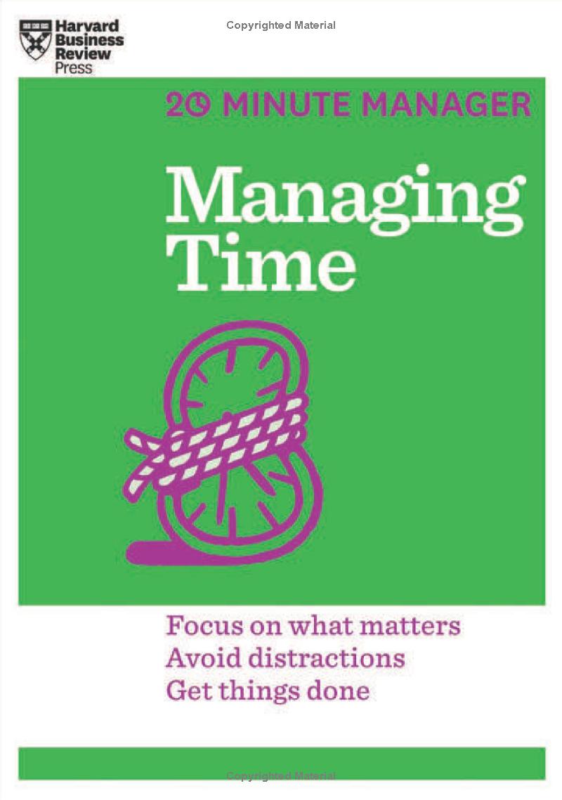 managing time (hbr 20-minute manager series) - Ảnh 2