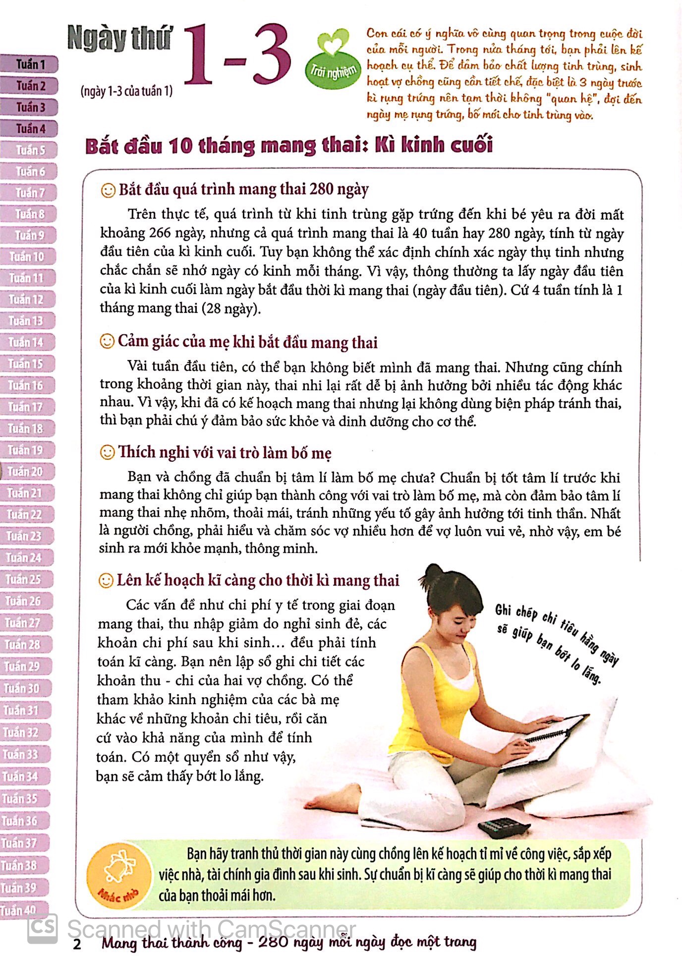 mang thai thành công 280 ngày - mỗi ngày đọc một trang (tái bản) - Ảnh 4