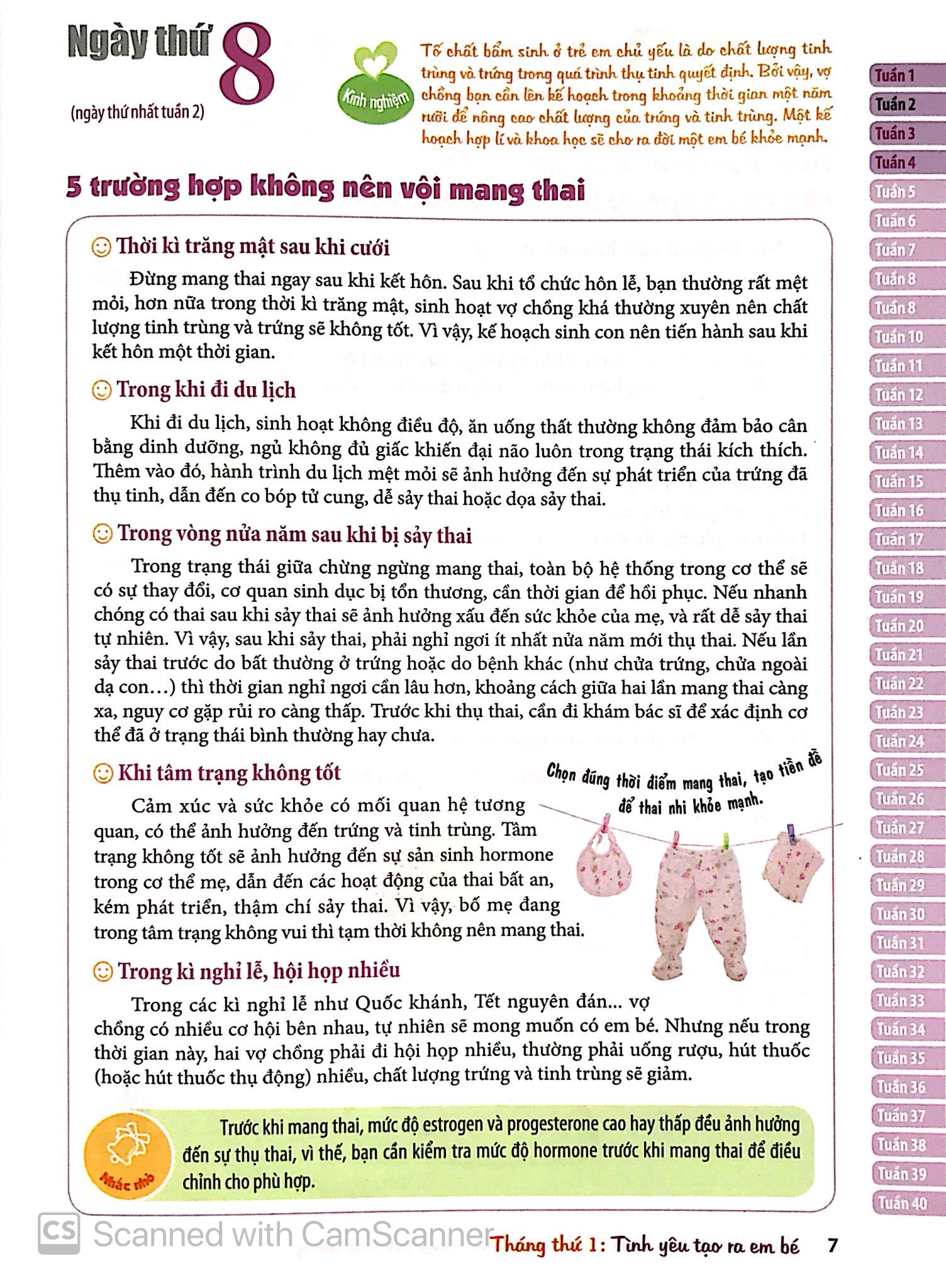 mang thai thành công 280 ngày - mỗi ngày đọc một trang (tái bản) - Ảnh 9