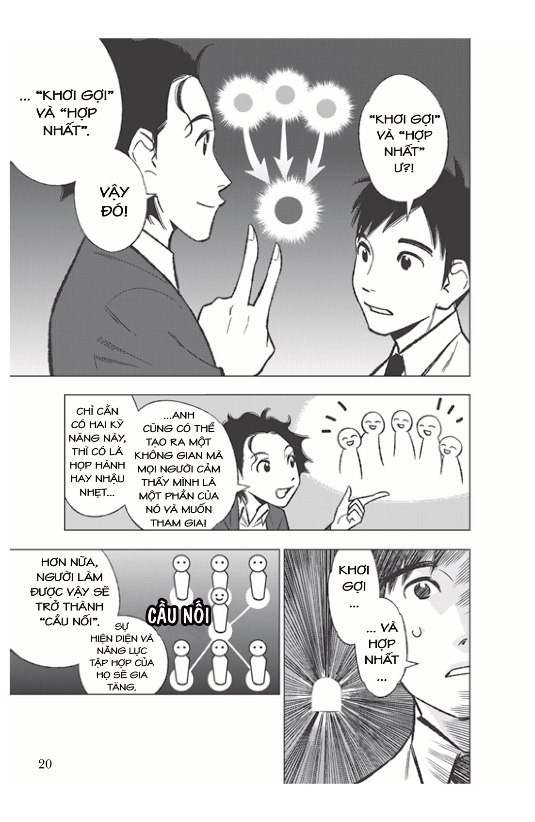 manga for success - mở khóa thành công với manga - leading meetings and teams - dẫn dắt đội nhóm - Ảnh 16