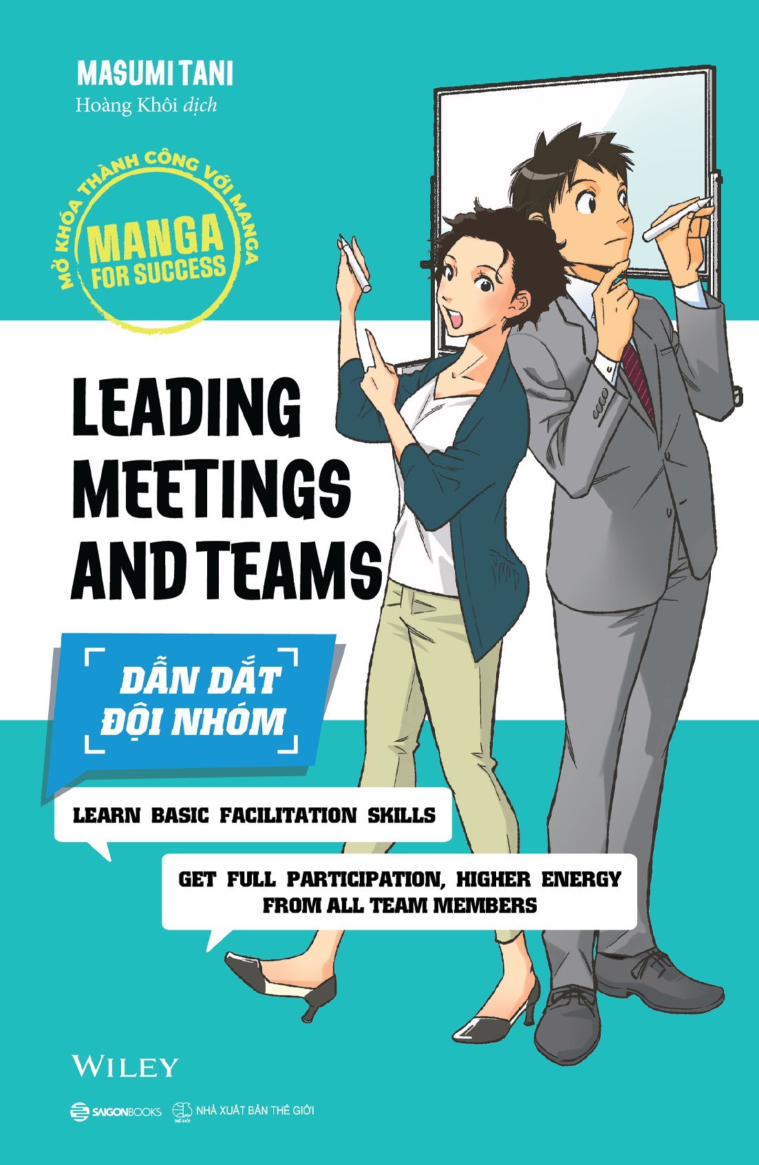 manga for success - mở khóa thành công với manga - leading meetings and teams - dẫn dắt đội nhóm - Ảnh 3