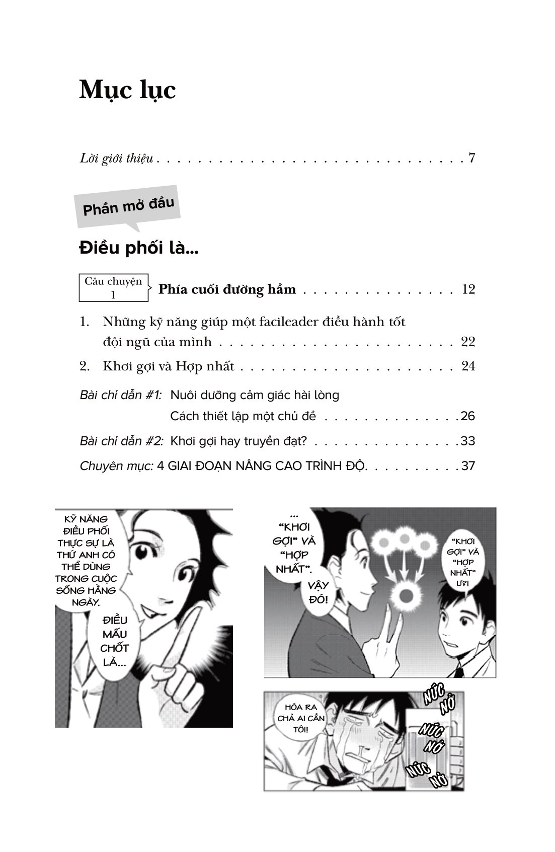 manga for success - mở khóa thành công với manga - leading meetings and teams - dẫn dắt đội nhóm - Ảnh 4
