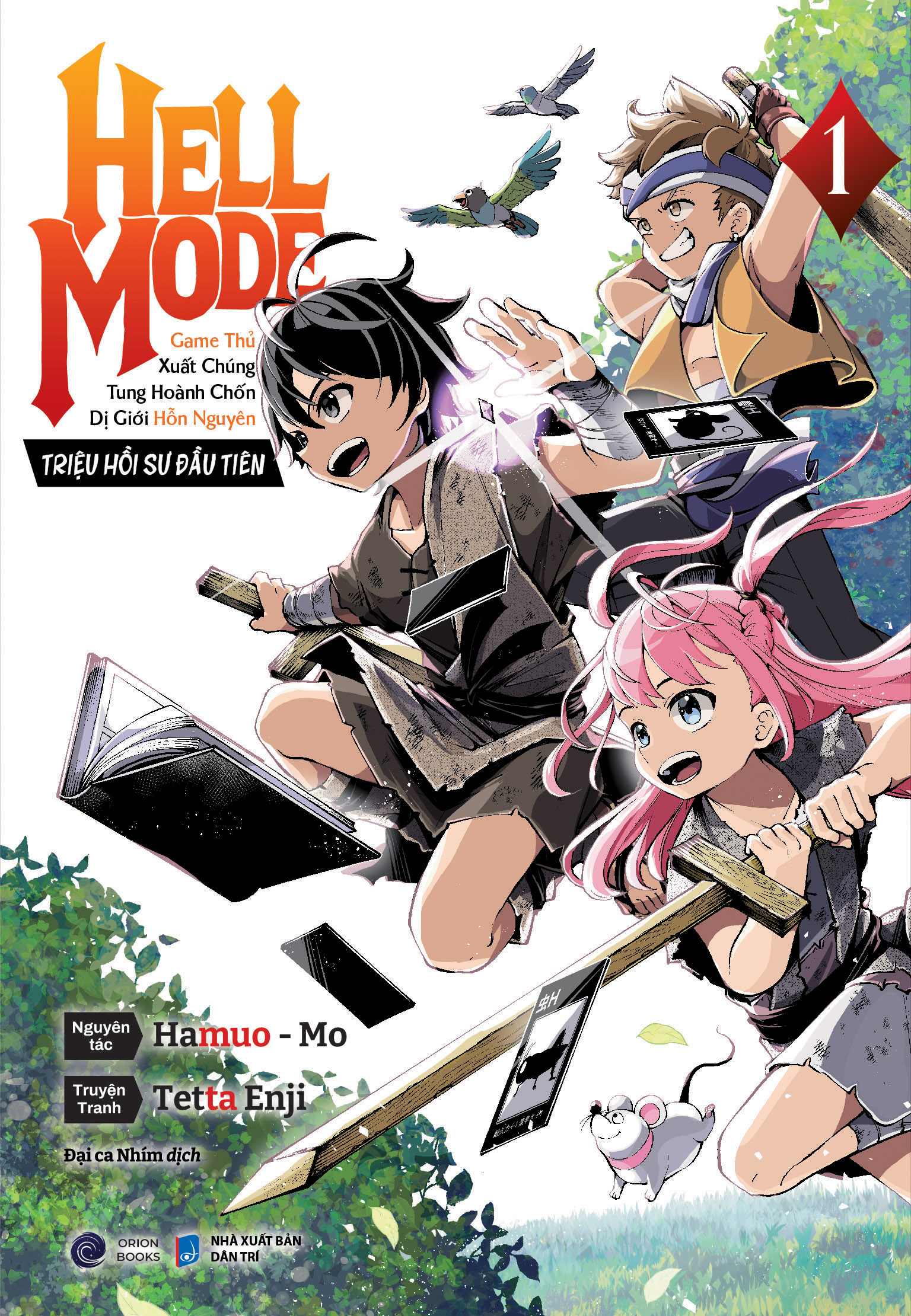 Bộ [Manga] Hell Mode - Game Thủ Xuất Chúng Tung Hoành Chốn Dị Giới Hỗn Nguyên - Tập 1 - Triệu Hồi Sư Khởi Nguyên - Tặng Kèm Thẻ Nhân Vật - Ảnh 2
