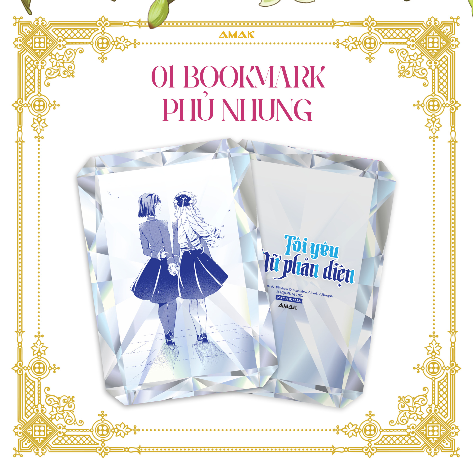 [manga] tôi yêu nữ phản diện - tập 5 - tặng kèm bookmark phủ nhung + postcard phủ nhung + pop-up card - Ảnh 4