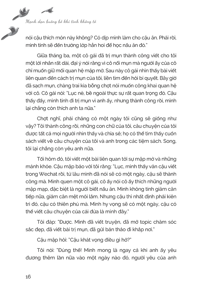 mạnh dạn buông bỏ khi tình không tỏ - Ảnh 12