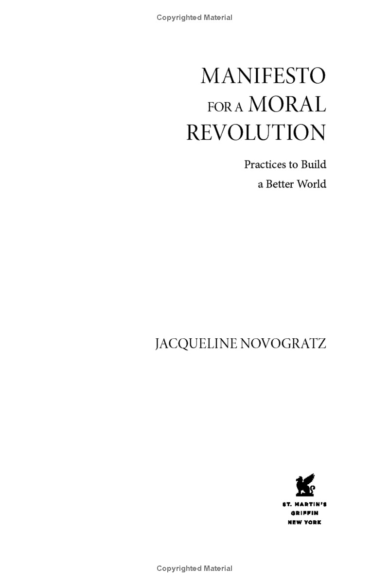 manifesto for a moral revolution: practices to build a better world - Ảnh 4