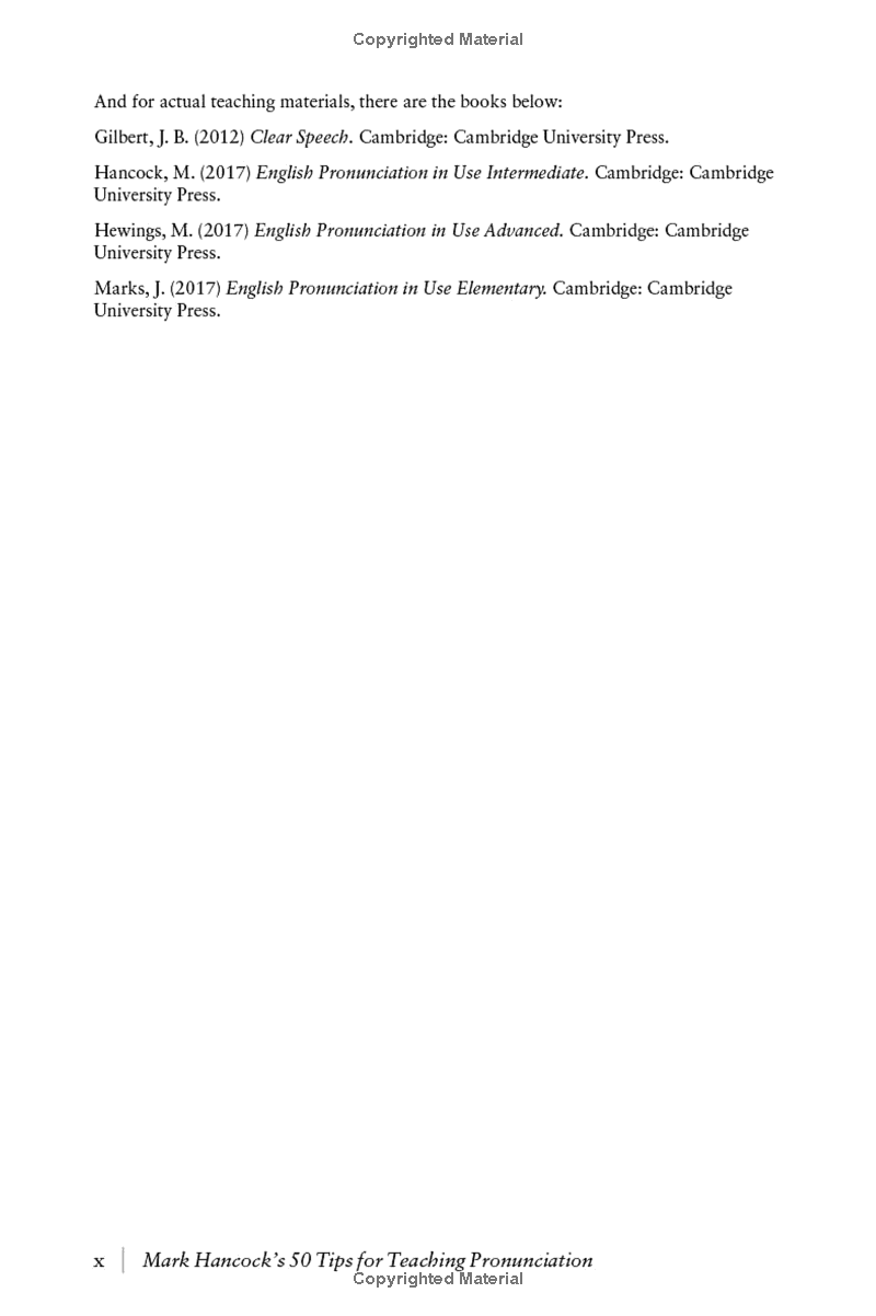 mark hancockℹs 50 tips for teaching pronunciation - pocket editions - Ảnh 9