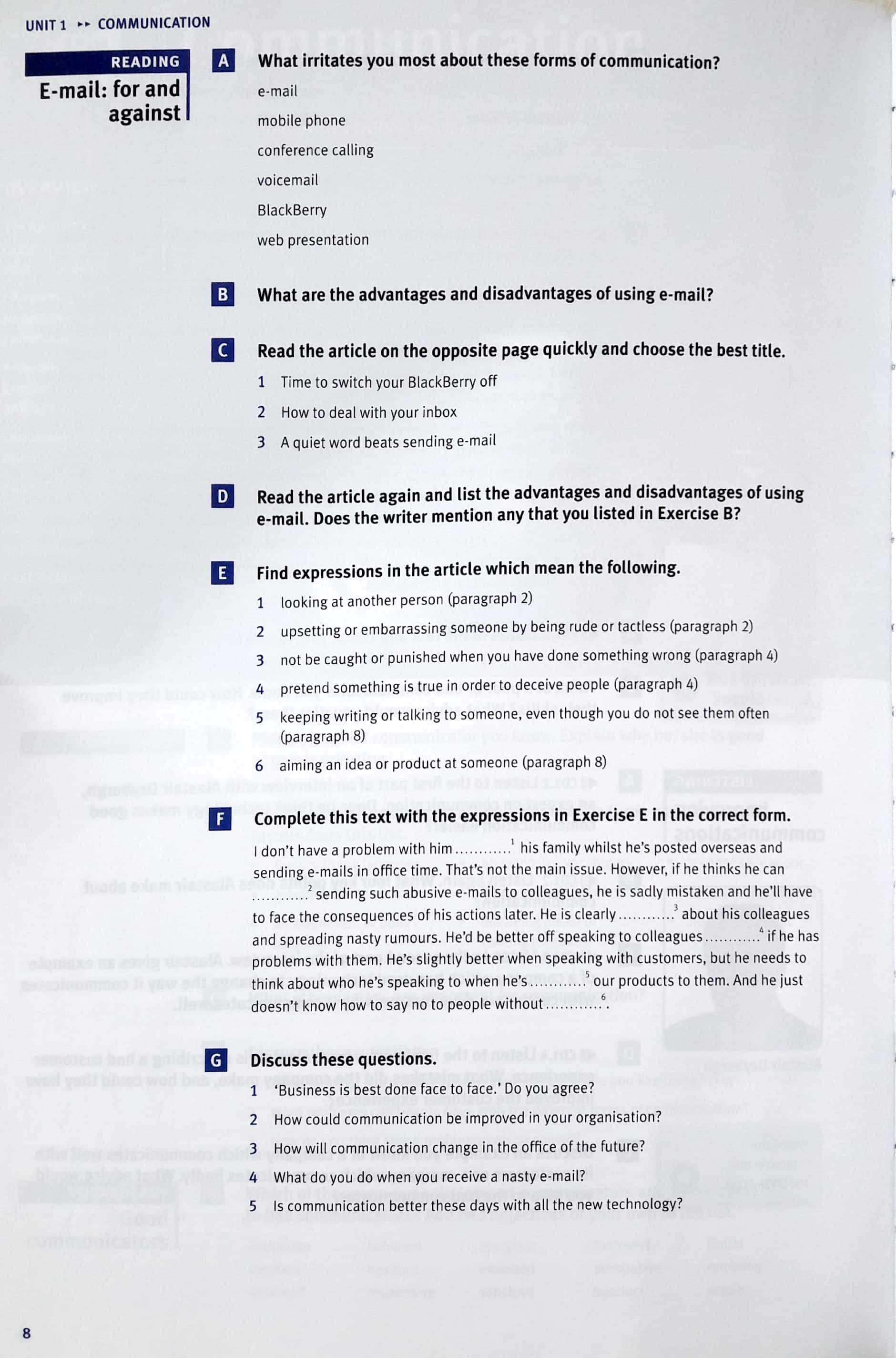 market leader 3rd edition upper intermediate course book & dvd-rom pack - Ảnh 5