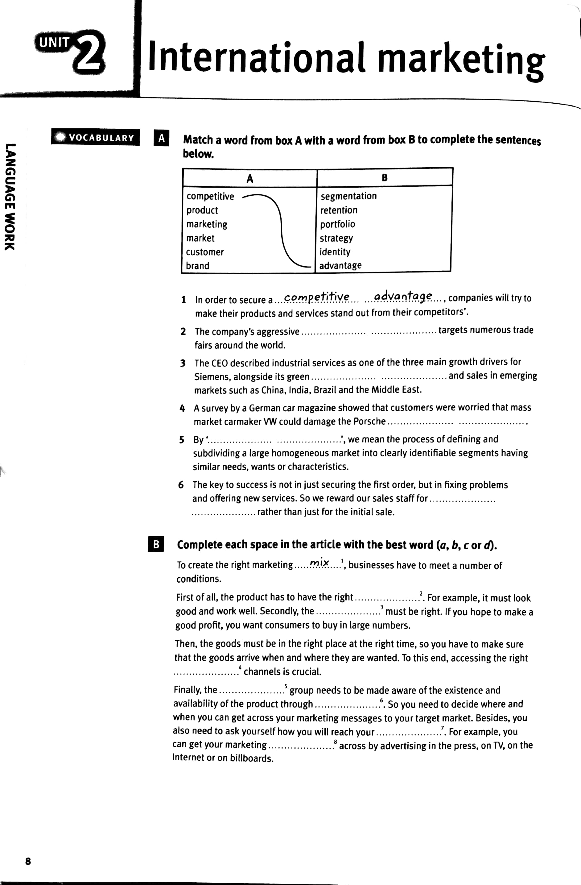 market leader 3rd edition upper intermediate practice file & practice file cd pack - Ảnh 6