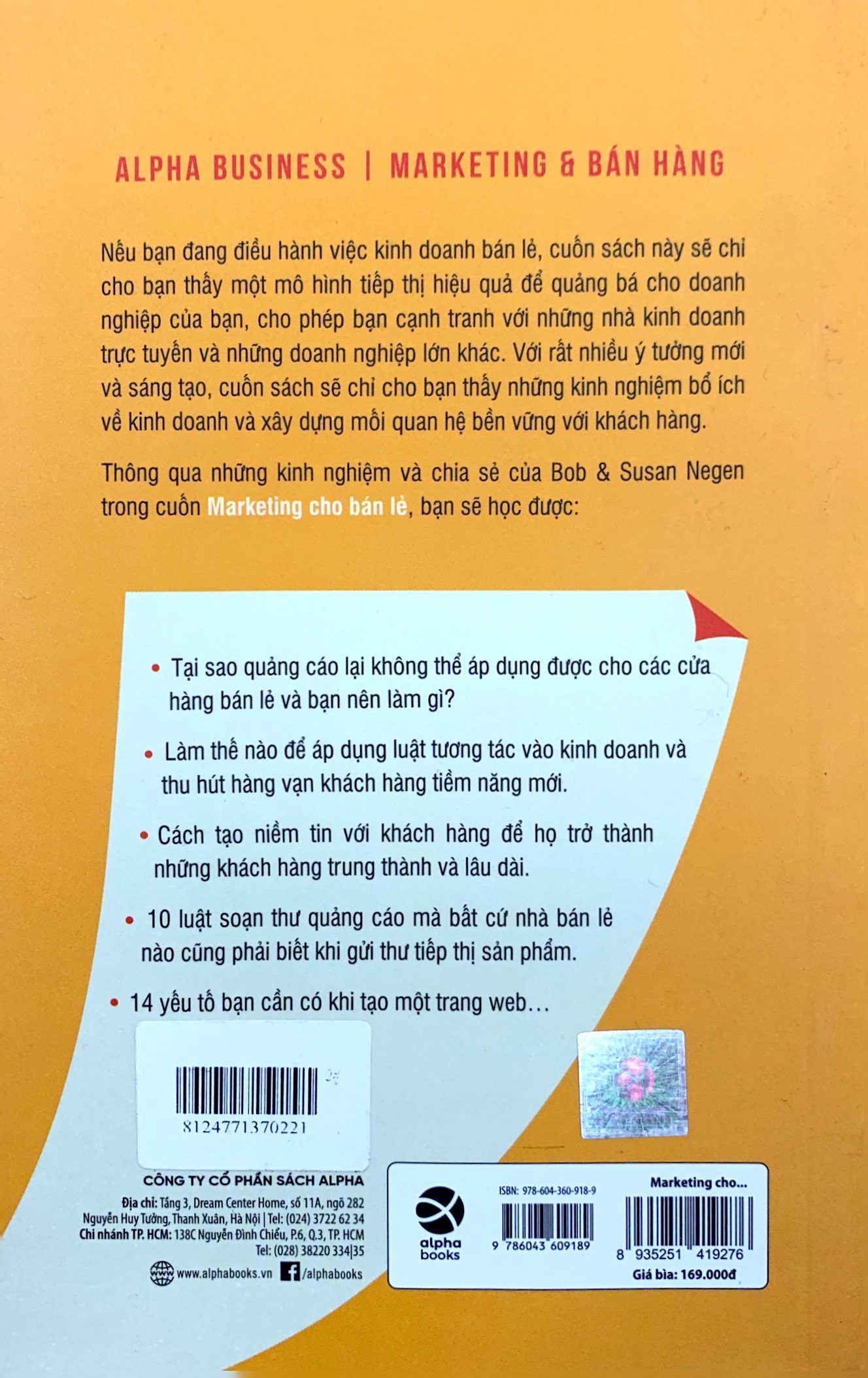 marketing cho bán lẻ (tái bản) - Ảnh 8