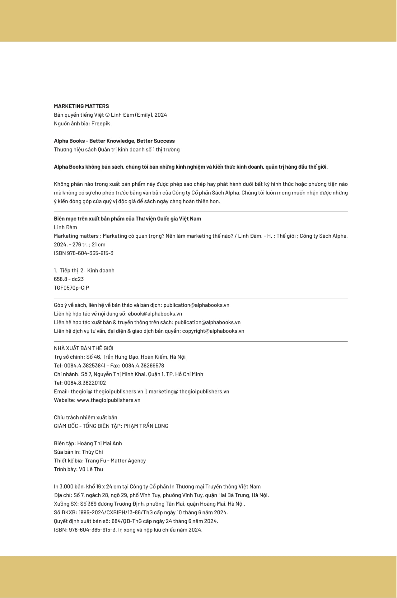 marketing matters - marketing có quan trọng? nên làm marketing thế nào? - Ảnh 6