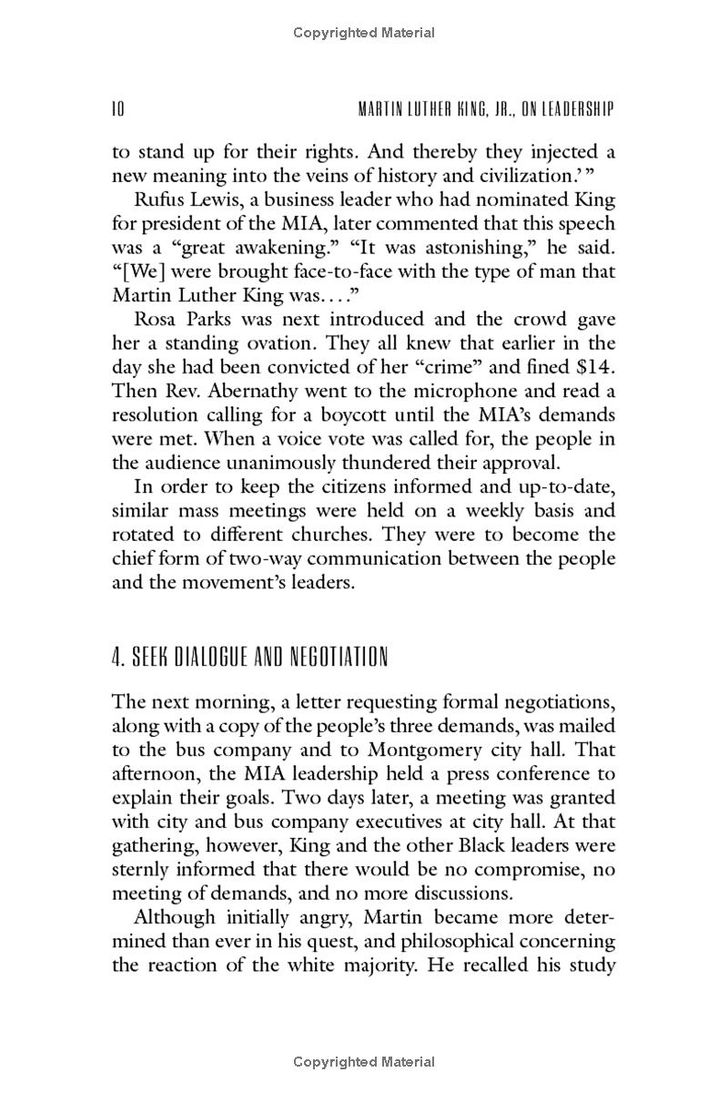 martin luther king, jr., on leadership: inspiration and wisdom for challenging times - Ảnh 16