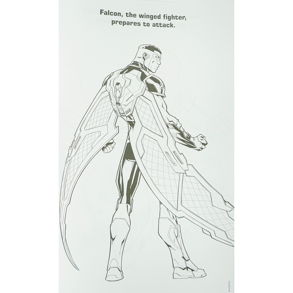 marvel avengers: colouring fun pad (giant colour me pad marvel) - Ảnh 5