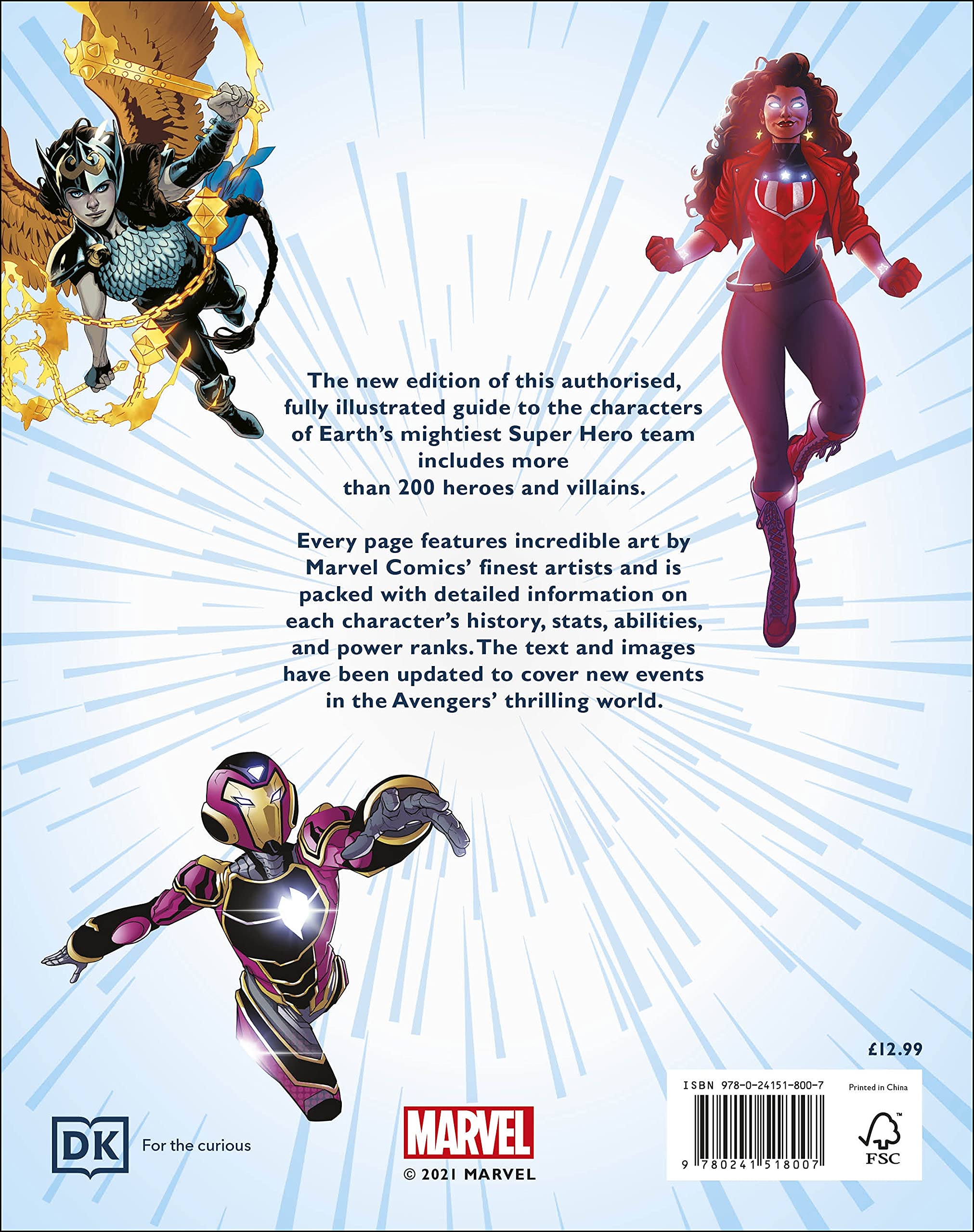 marvel avengers the ultimate character guide new edition - Ảnh 11