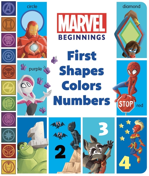 marvel beginnings - first shapes, colors, numbers - Ảnh 2