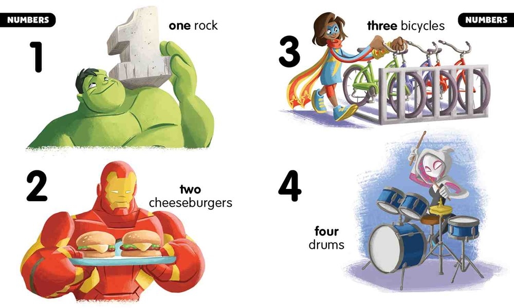 marvel beginnings - first shapes, colors, numbers - Ảnh 4