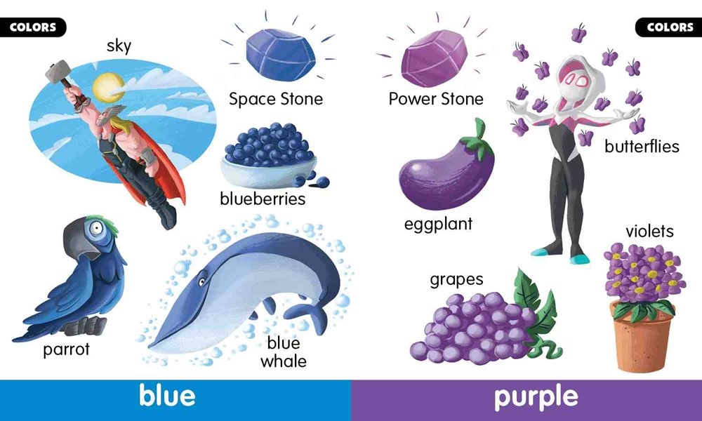 marvel beginnings - first shapes, colors, numbers - Ảnh 5