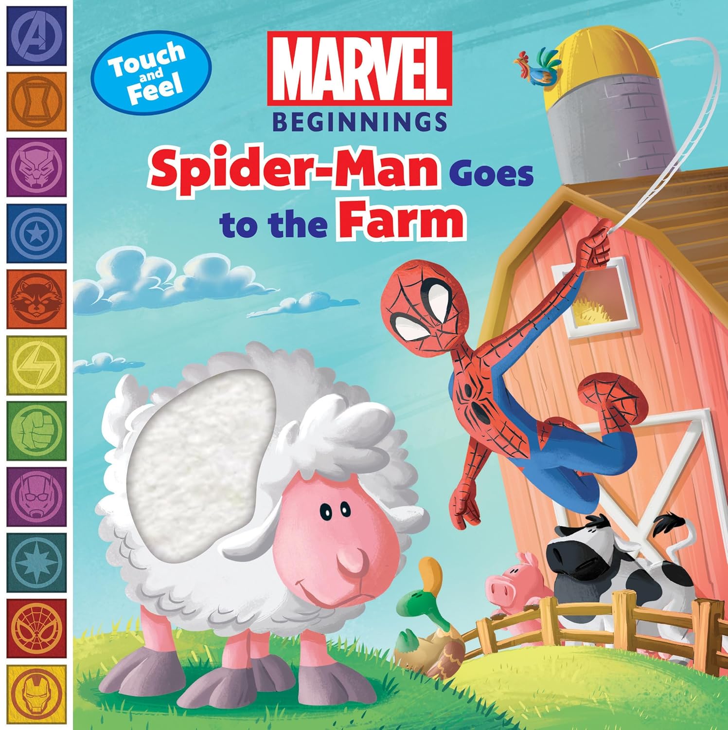 marvel beginnings - spider man goes to the farm - Ảnh 2