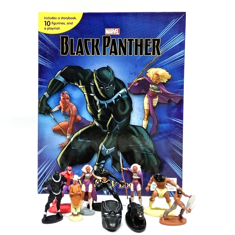 marvel black panther my busy books - Ảnh 2