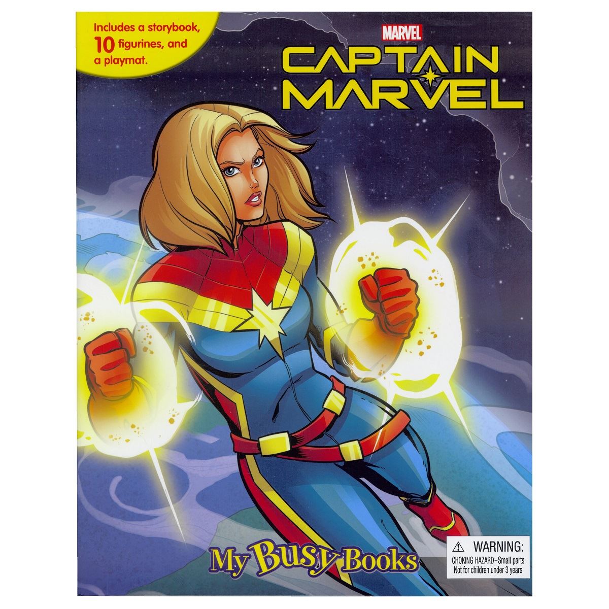 marvel captain marvel my busy book - Ảnh 2