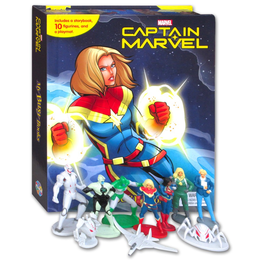 marvel captain marvel my busy book - Ảnh 6