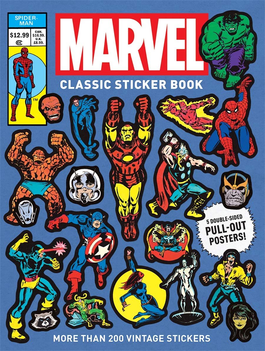 marvel classic sticker book - Ảnh 2